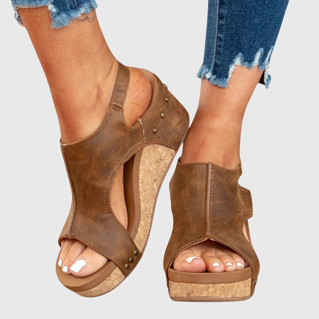 Comfortable Arch Support High Heel Sandals