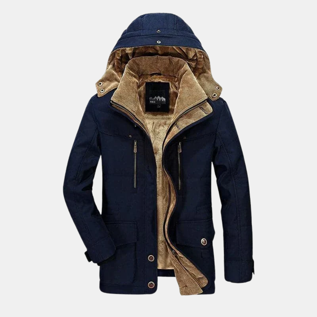 Insulated Warm Parka Coat - VibreMode