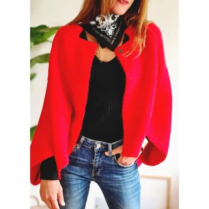 Women's Long Coat Structured Collar