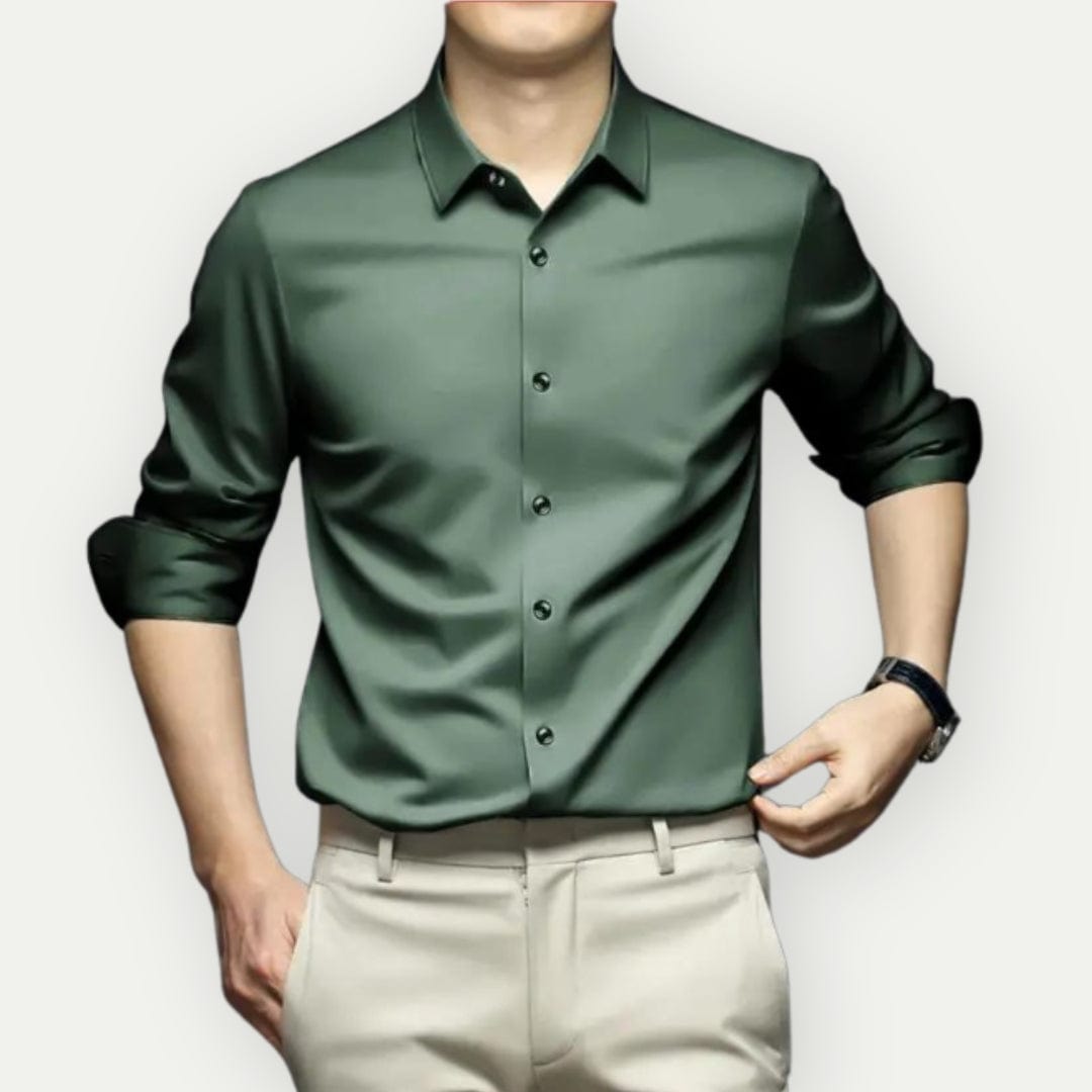 Wrinkle Dress Shirt Non Iron Cotton