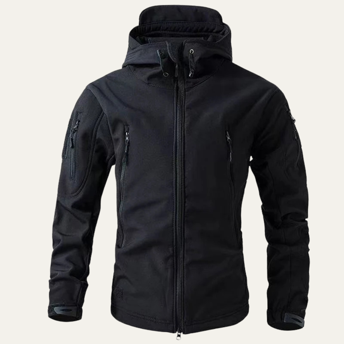 Men's Softshell Fleece Lined Windbreaker Jacket