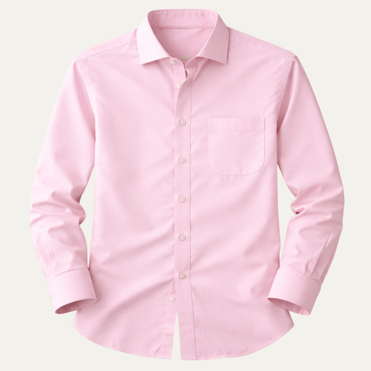 Men's Slim Fit Stretch Dress Shirt Lightweight - VibreMode