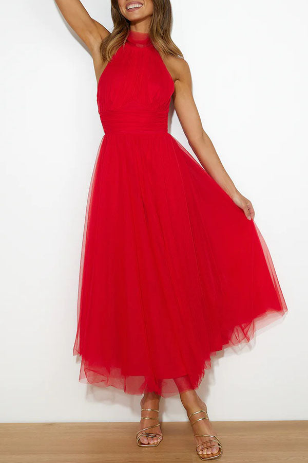 Women's Tulle Wedding Guest Dress