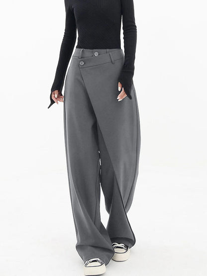 Relaxed Fit Casual Pants