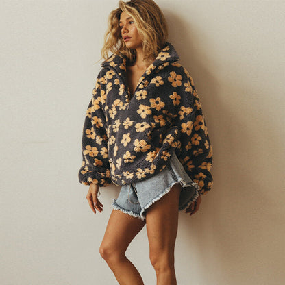 Cozy Crew Neck Pullover Sweater
