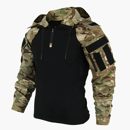 Military Style Waterproof Hoodie Jacket