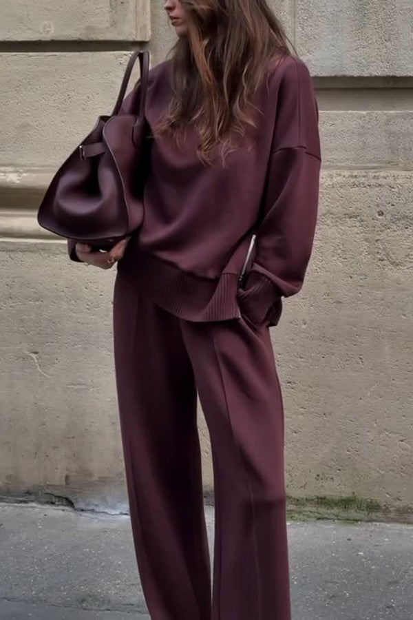Women's Knit Turtle Neck Co-ord Set - VibreMode