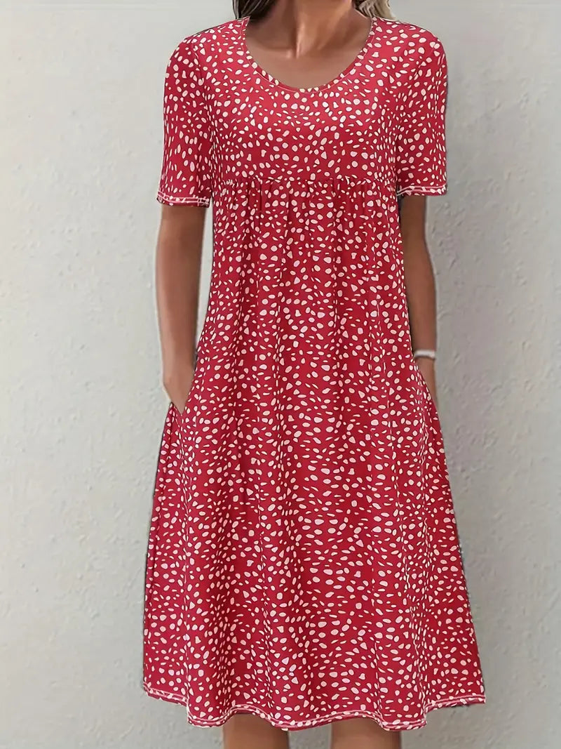 Women's Elegant Evening Dress Flowy - VibreMode