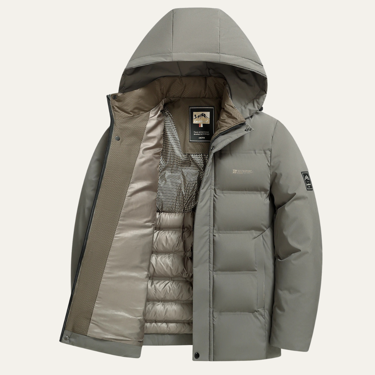 Aosta Men's Thick Cotton Winter Jacket