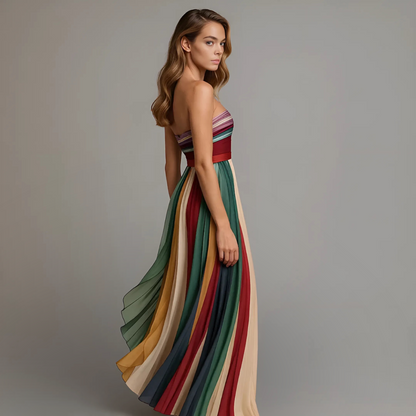 Women's Maxi Dress Glam Holiday Style
