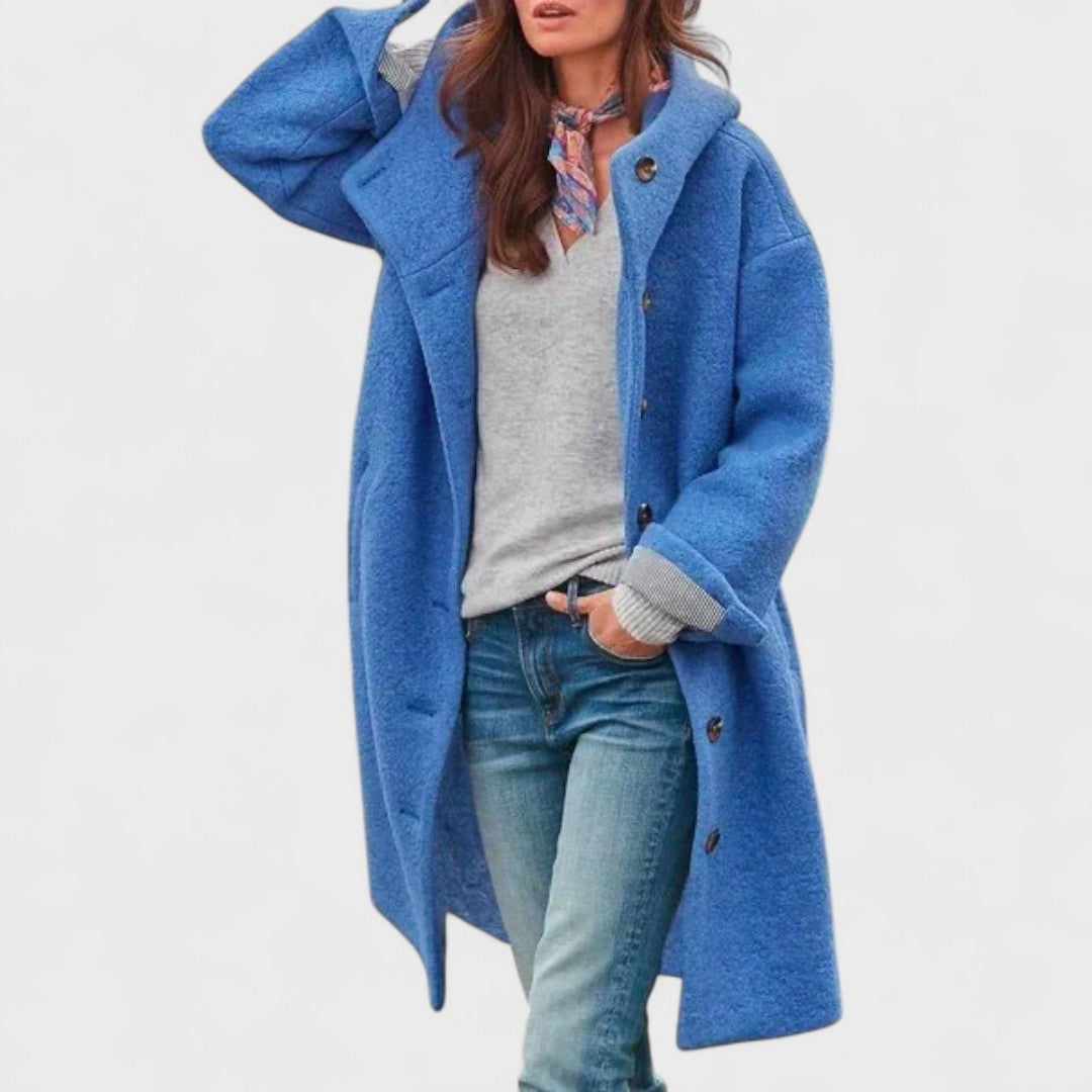 Women's Notched Collar Coat