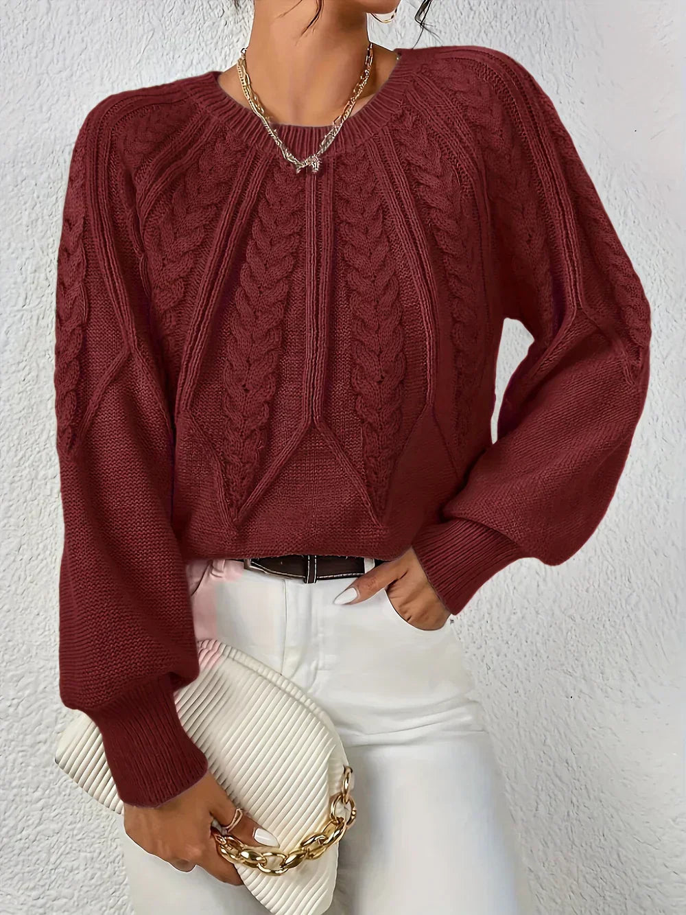 Modern Knitted Sweater