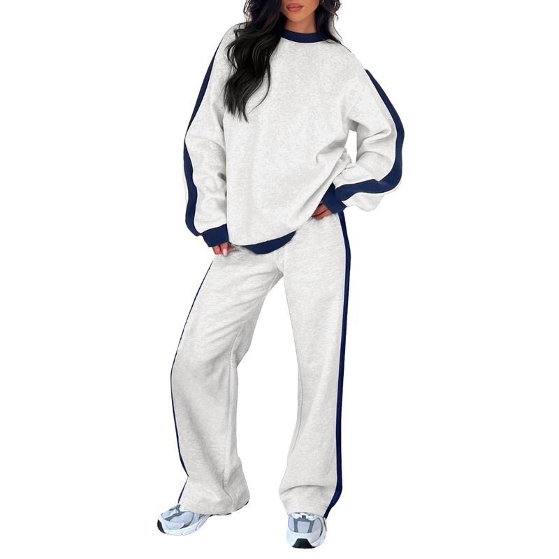 Women's Comfortable Sweatshirt Set - VibreMode