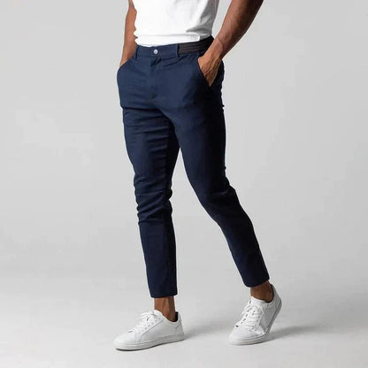 Men's Stretch Chino Pants Comfortable - VibreMode