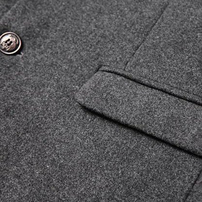 Alexander Men's Formal Long Coat Timeless Elegance
