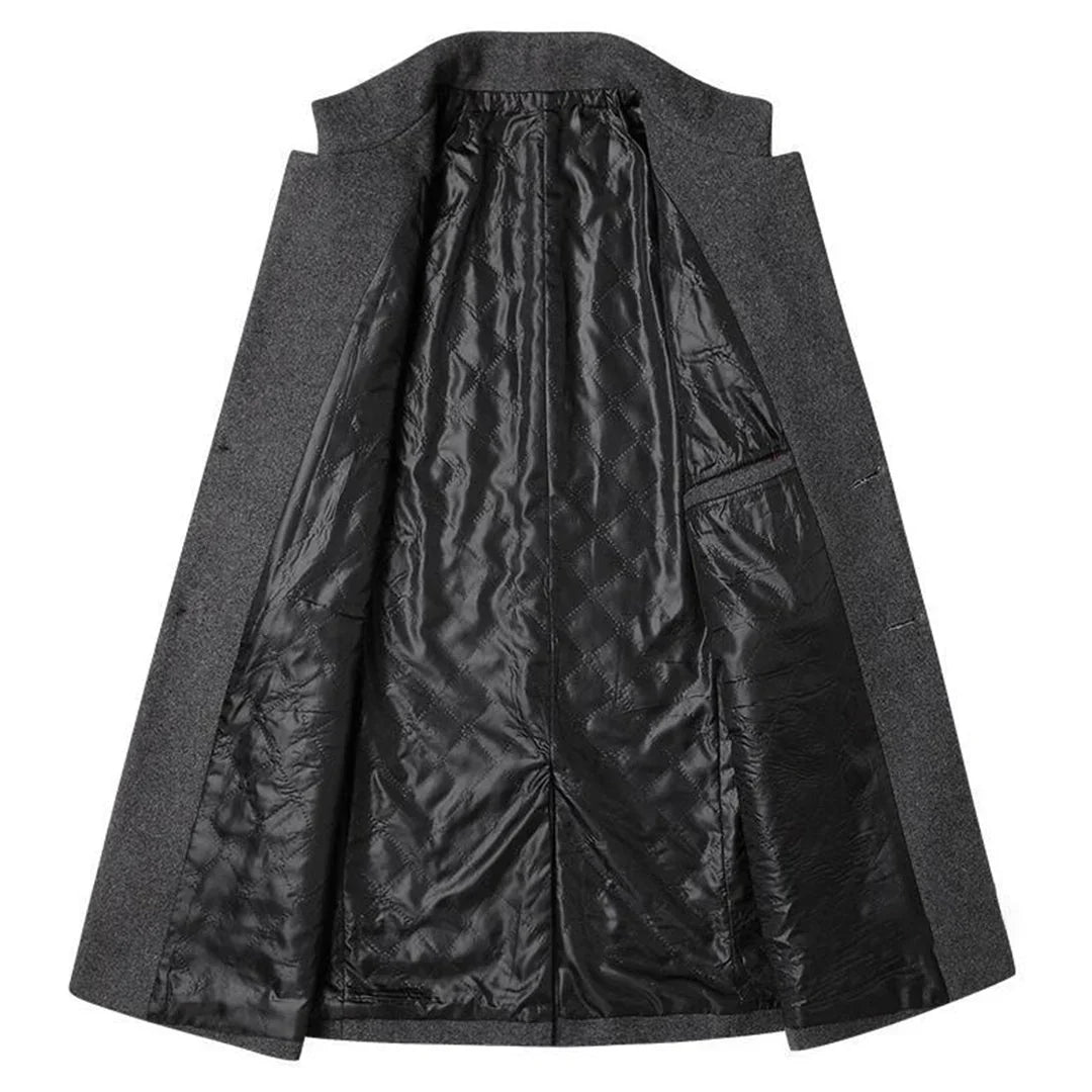 Alexander Men's Formal Long Coat Timeless Elegance