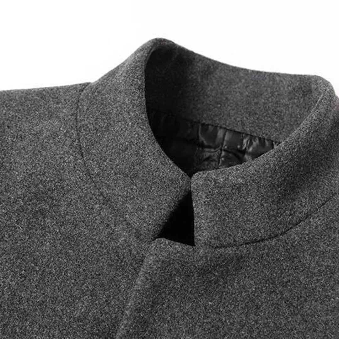 Men's Long Formal Coat Timeless Elegance