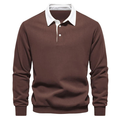 Classic Crew Neck Long Sleeve Top - VibreMode