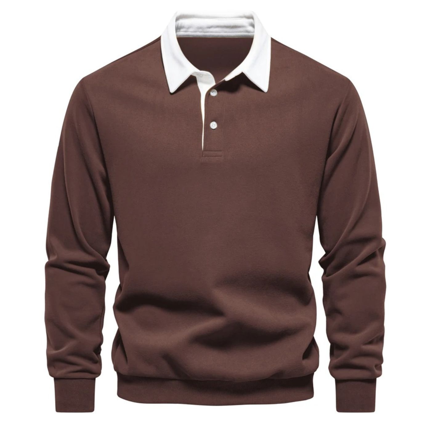Men's Long Sleeve Turtleneck Sweater - VibreMode