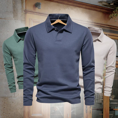 Men's Polo Sweater Casual Comfortable - VibreMode