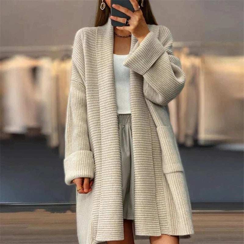 Women's Knitted Cardigan Jacket Soft Cozy