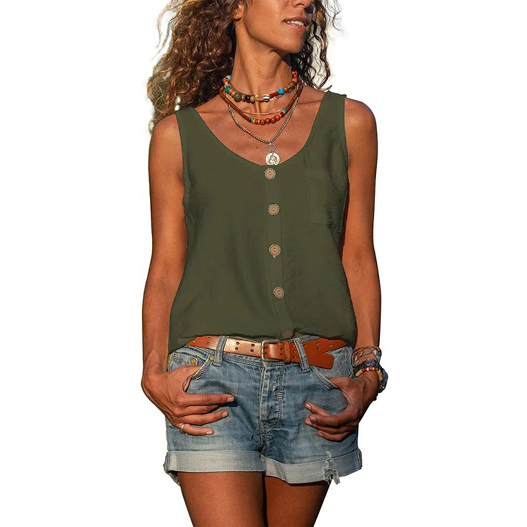 Women's Casual Sleeveless Loose Fit