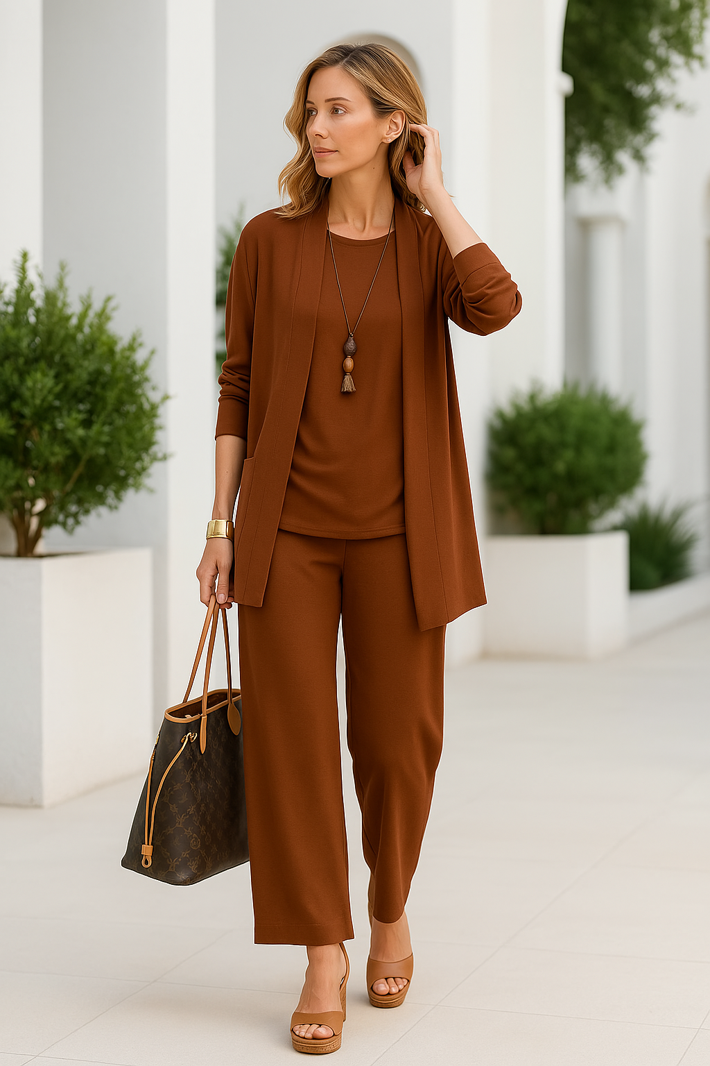 Women's 3 Piece Pants Set