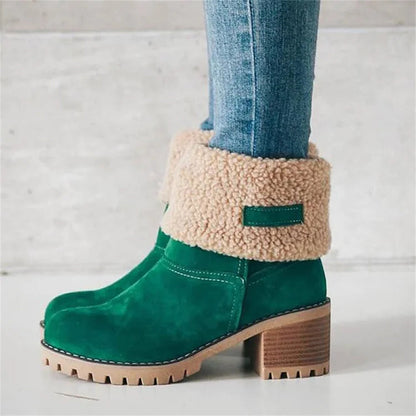 Women's Waterproof Boots Soft Lining