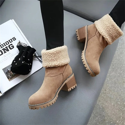 Women's Waterproof Boots Soft Lining