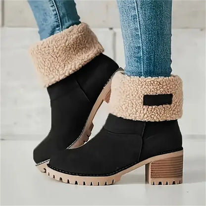 Women's Waterproof Boots Soft Lining