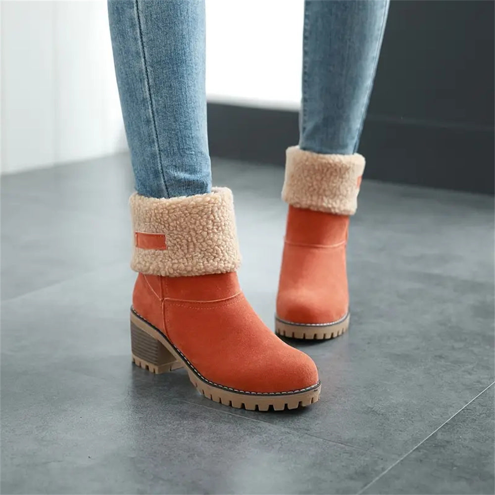 Women's Waterproof Boots Soft Lining