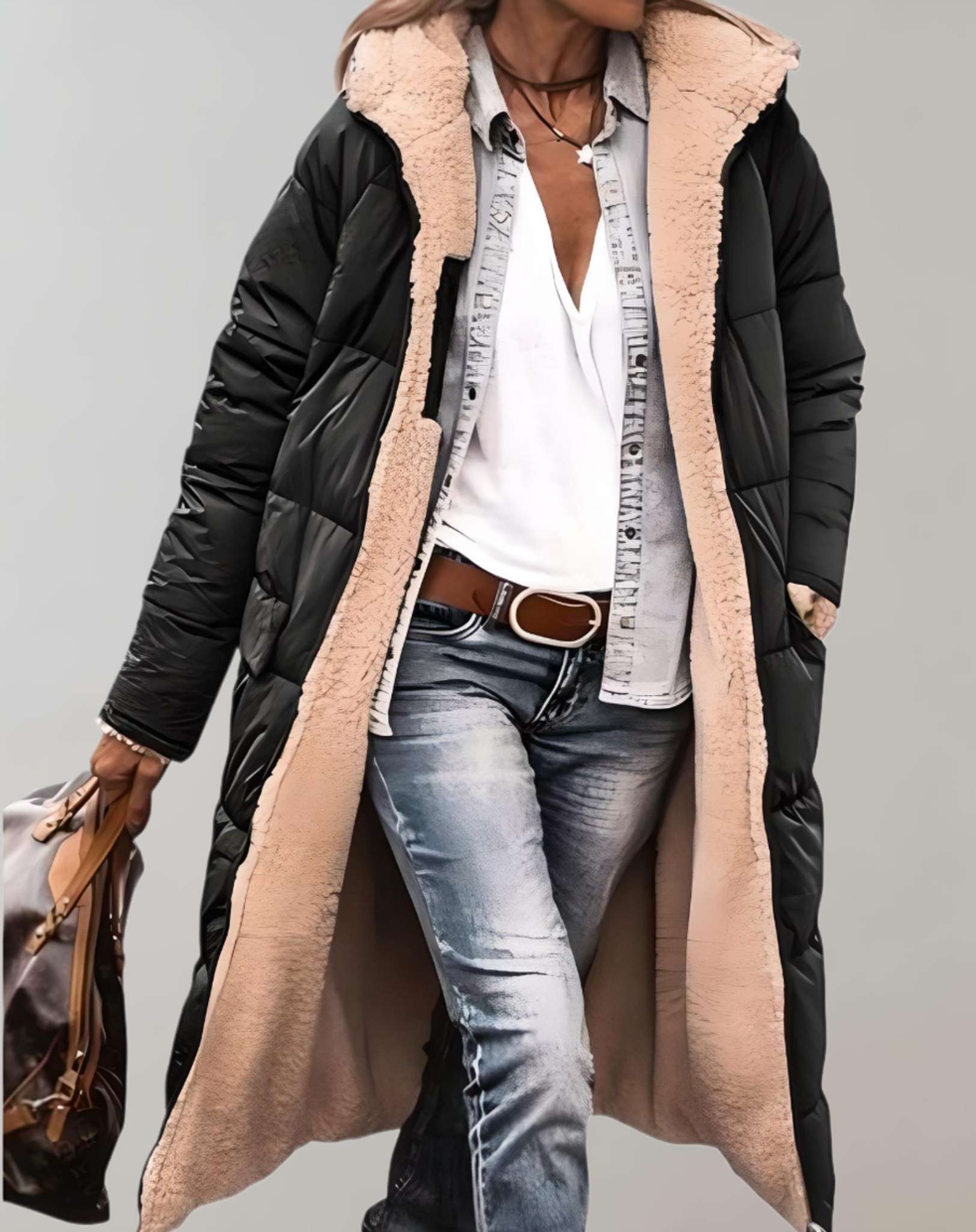 Daisy | Women’s Winter Quilted Coat with Lining Caliboot