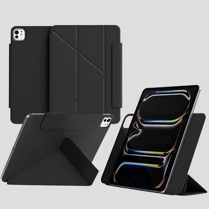 Magnetic 360 Degree iPad Case Protective Clear - VibreMode