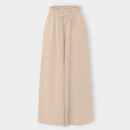 Women's Comfortable High Waist Loose Fit Smock Pants