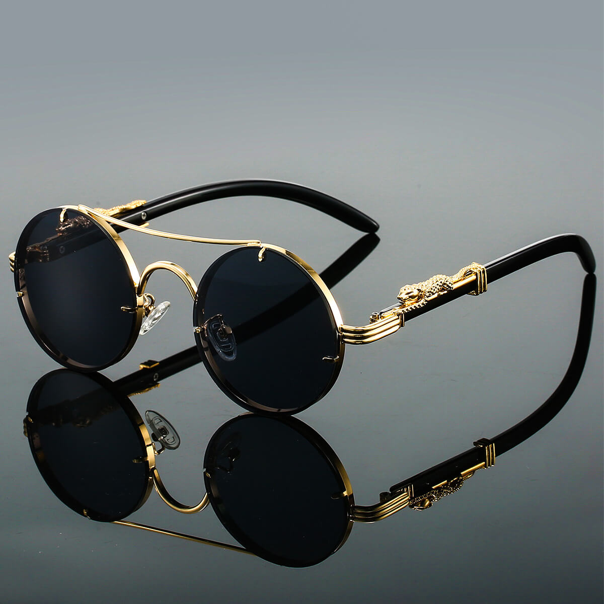 Vintage Leopard Sunglasses