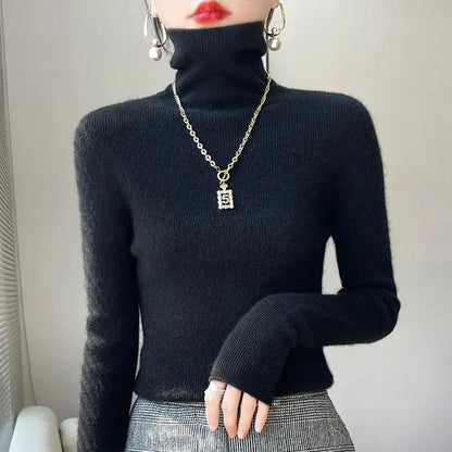 Black Turtleneck Sweater for Women – Cozy & Effortlessly Stylish 13