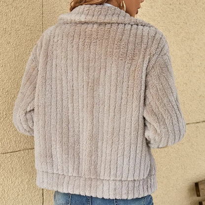 Women's Zip Front Collared Jacket