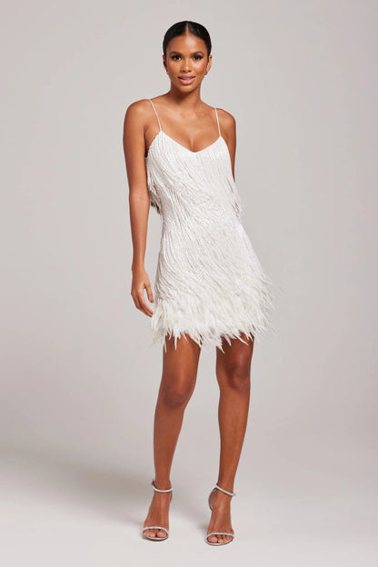 Sparkly Beaded Little Black Party Dress