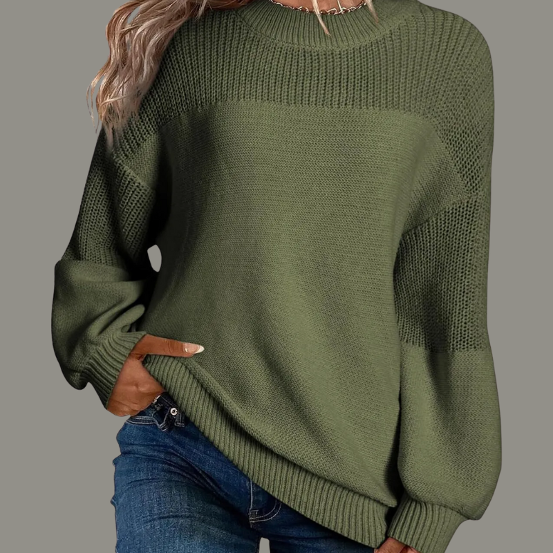 Women's Relaxed Fit Sweater - VibreMode