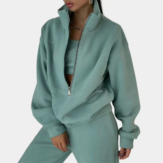 Women's Zipper Tracksuit - VibreMode