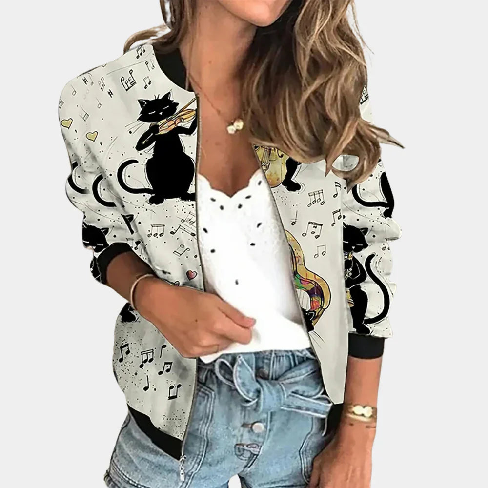 Women's Floral Printed Jacket