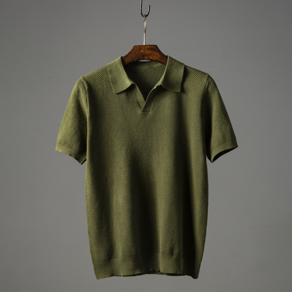 Men's Short Sleeve Polo Shirt - VibreMode