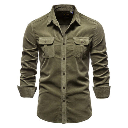 Men's Corduroy Summer Shirt