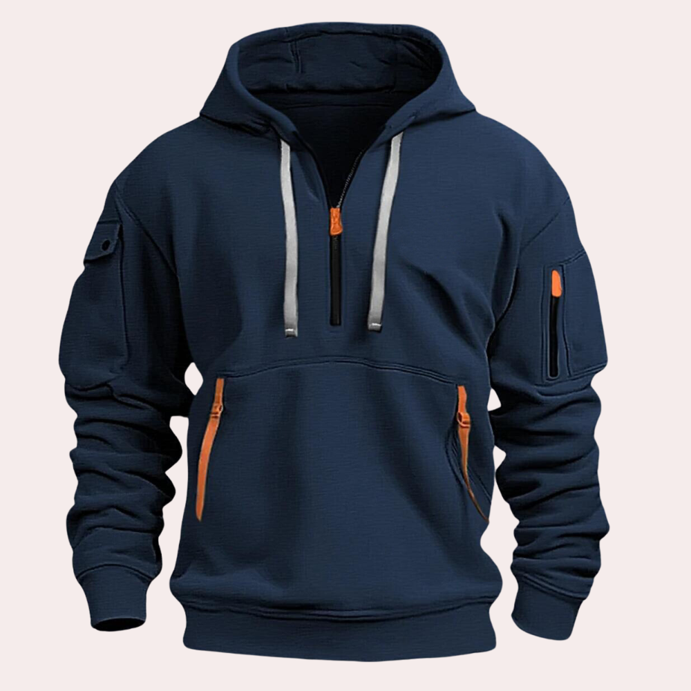 Men's Summer Hoodie Comfortable Cotton
