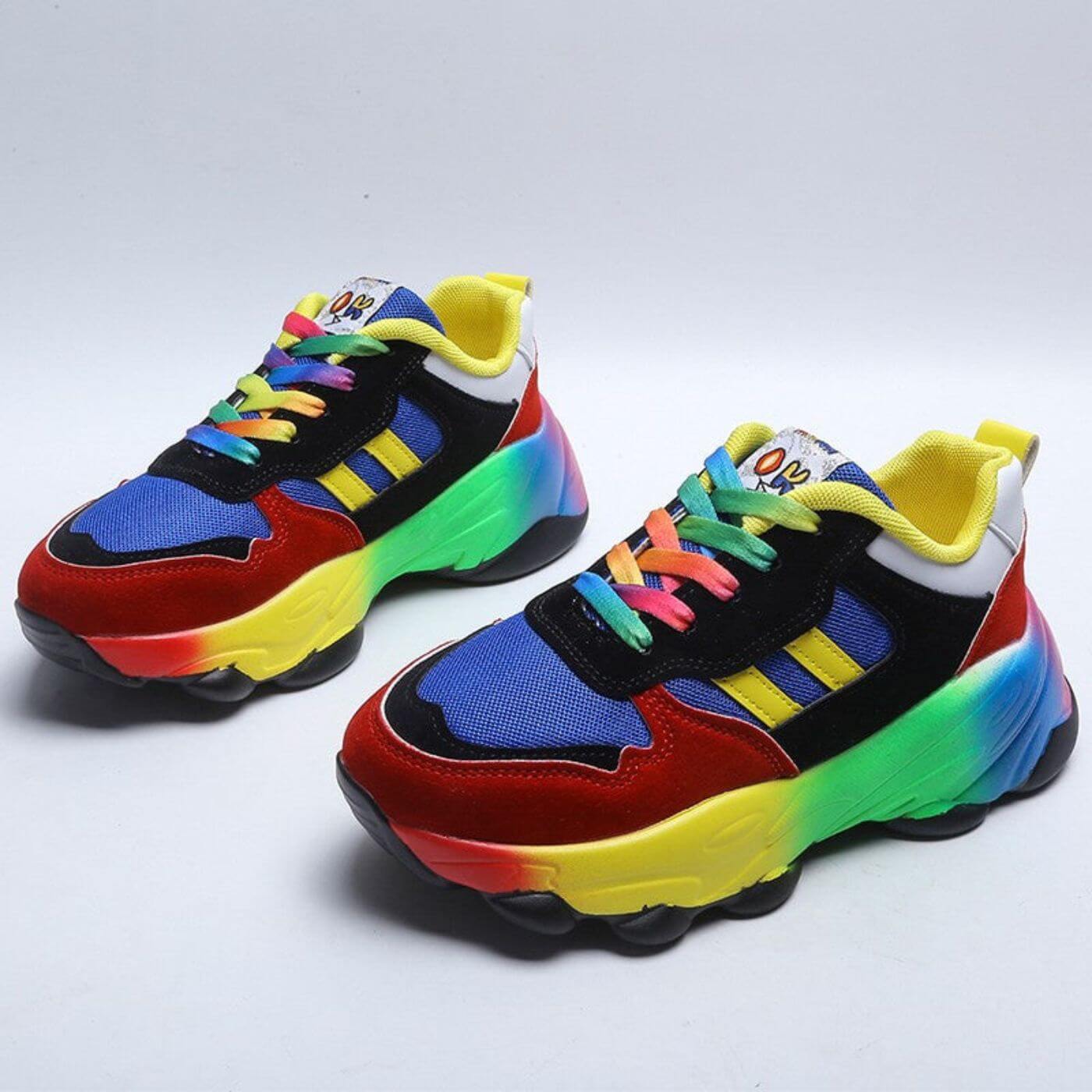 Vibrant Orthopedic Sneakers