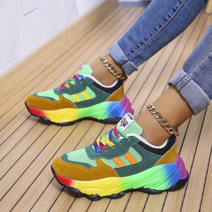 Colorful Supportive Running Shoes