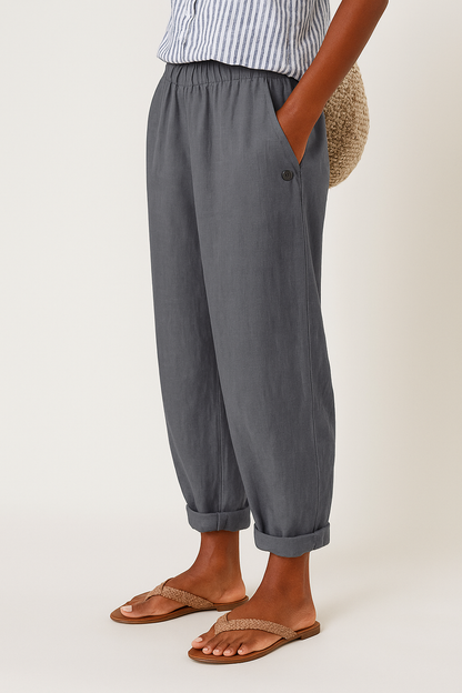 Women's Stylish Pants With Side Pockets