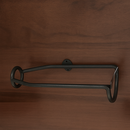 Wall Mounted Wine Rack 5 Piece Iron Storage
