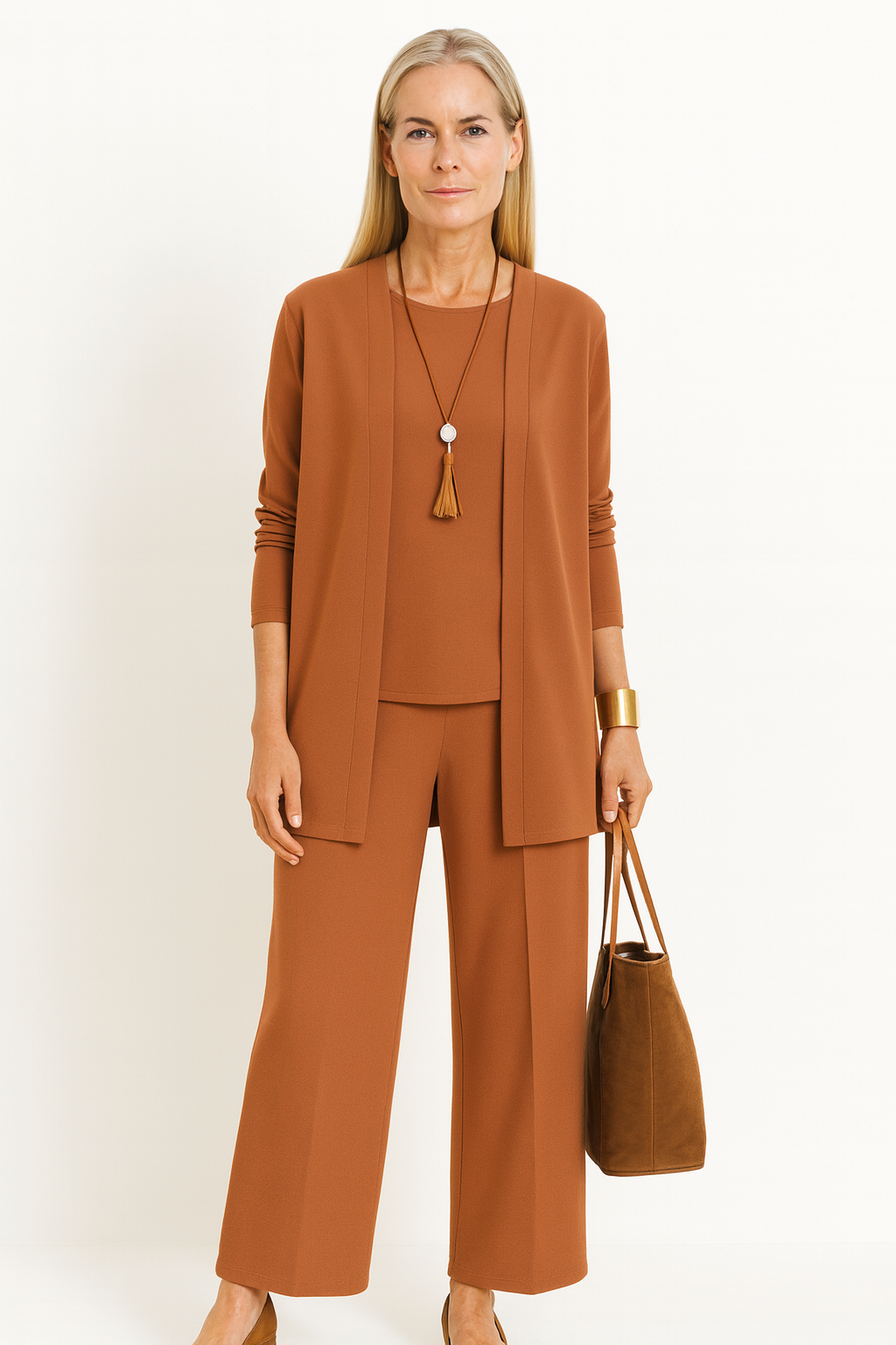 Comfy 3-Piece Cardigan Set for Women