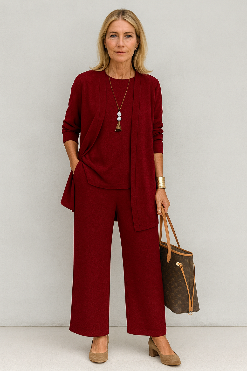 Comfy 3-Piece Cardigan Set for Women